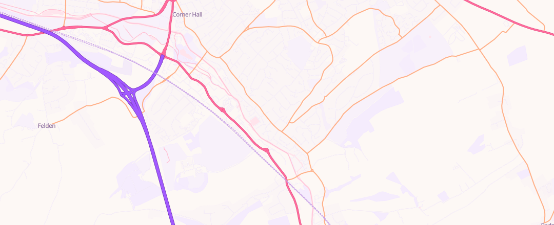 Map showing Tune Tech, Hemel Hempstead