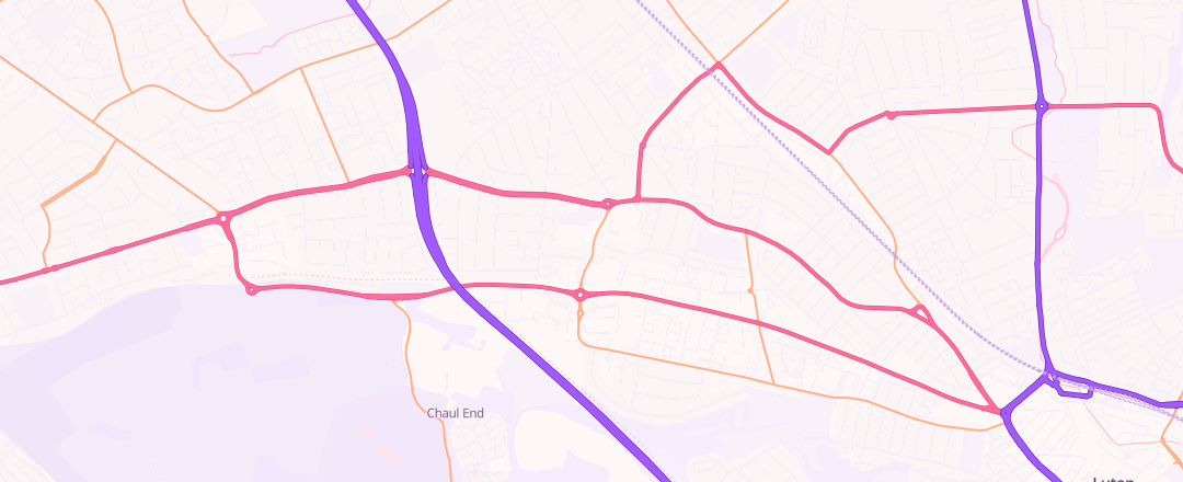 Map showing Luton Brake & Service World Limited, Luton