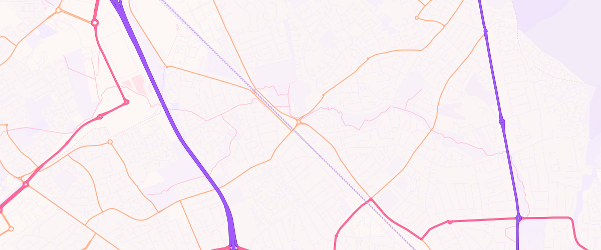 Map showing the location of Mfg Mount Pleasant