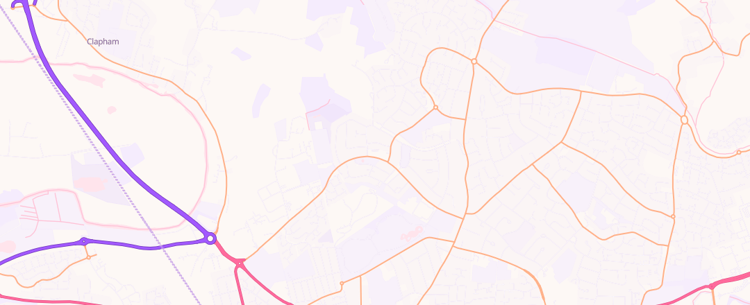 Map showing Pit Stop Autocentres, Bedford