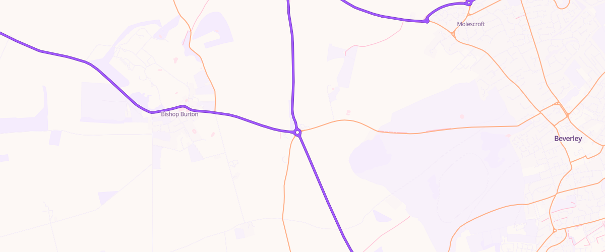 Map showing the location of Mfg Beverley West