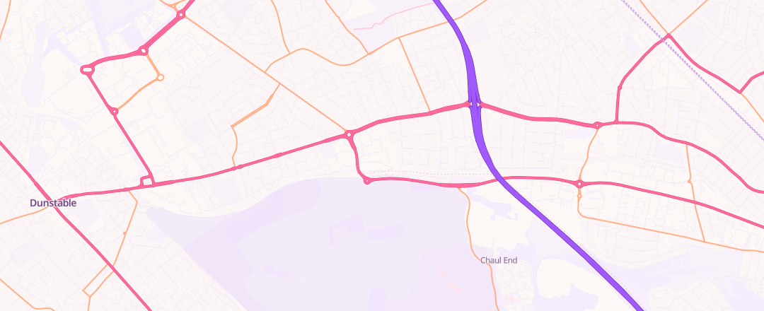 Map showing Fastfit Autocare, Luton
