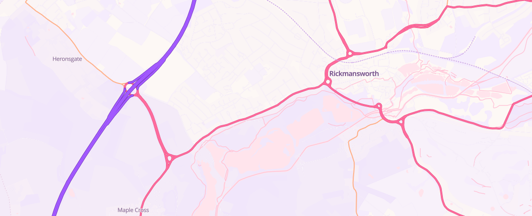 Map showing Fairway Tyre & Auto Services (rickmansworth), Rickmansworth