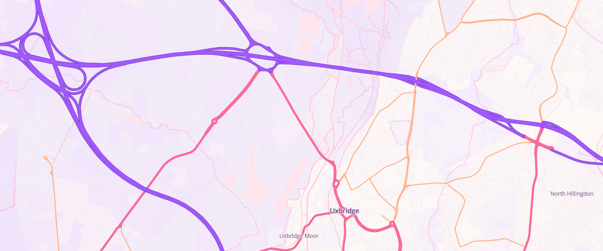 Map showing the location of Asda Willowbank Express Petrol