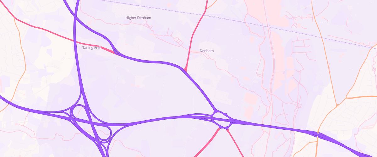 Map showing the location of Flying Red Horse Sf