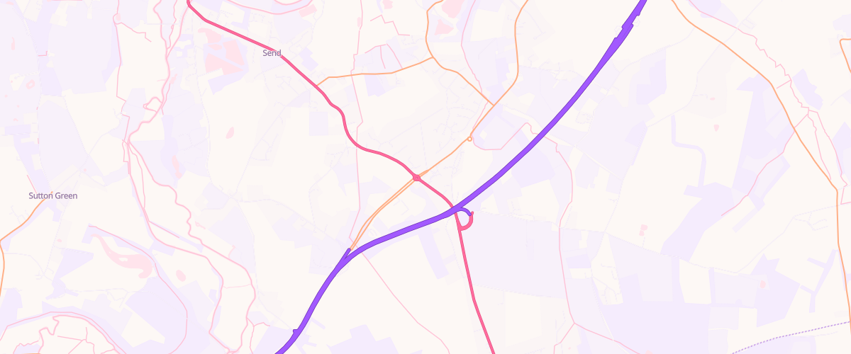 Map showing the location of Shell Little Waitrose Burnt