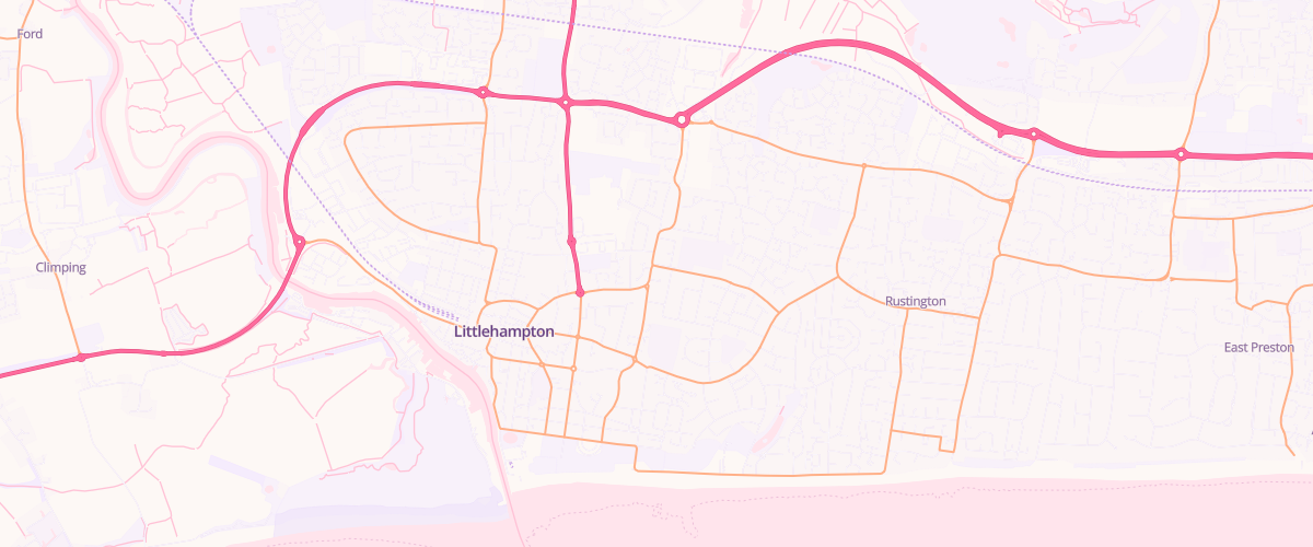 Map showing the location of Cuff Miller