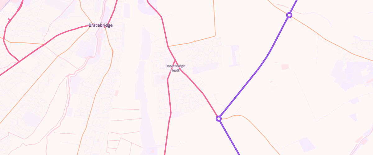 Map showing the location of Rontec Sleaford