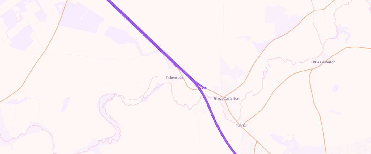 Map showing the location of Bloody Oaks