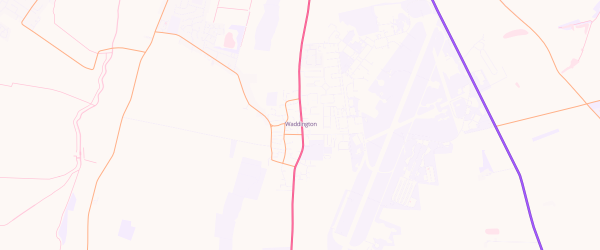 Map showing the location of Total Harvest Energy Waddington