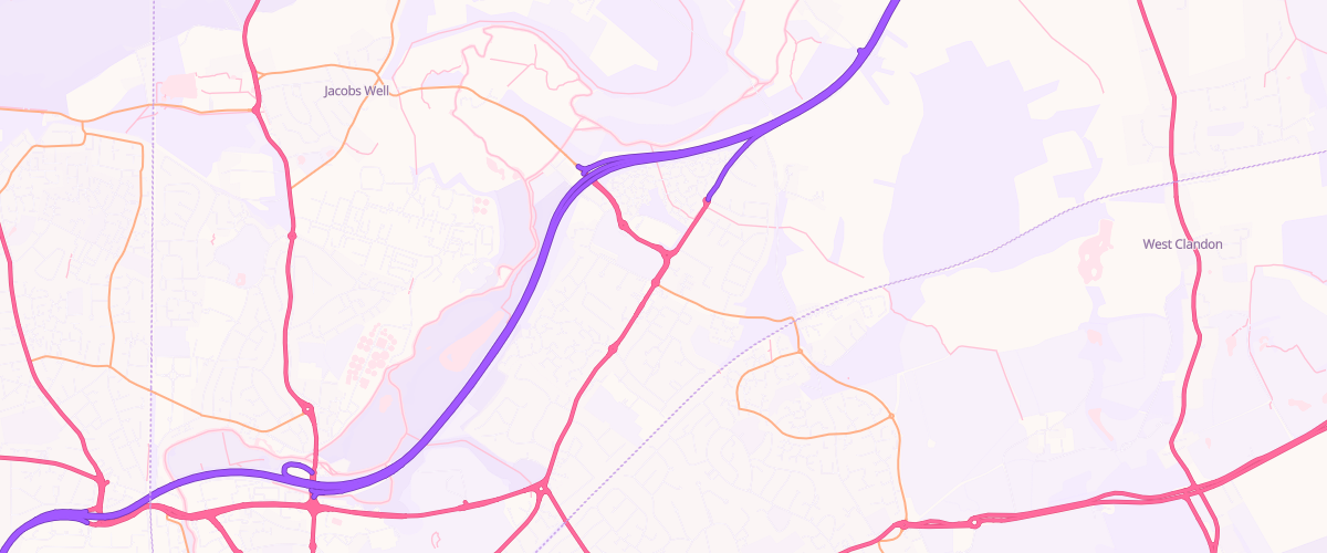 Map showing the location of Mfg Pantiles