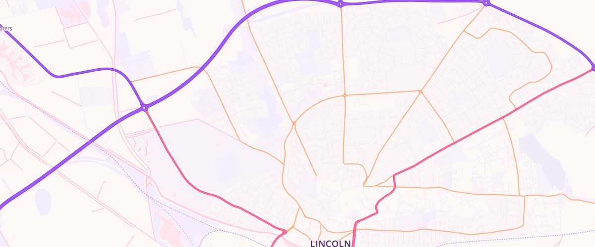 Map showing the location of Shell Lincoln