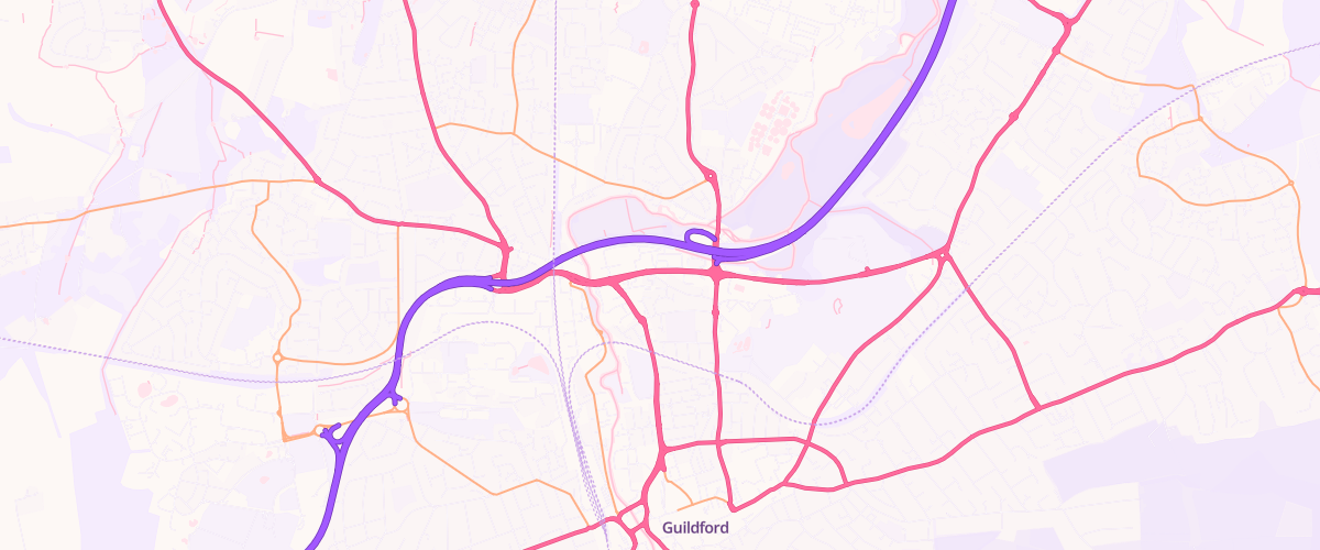 Map showing the location of Shell Ladymead