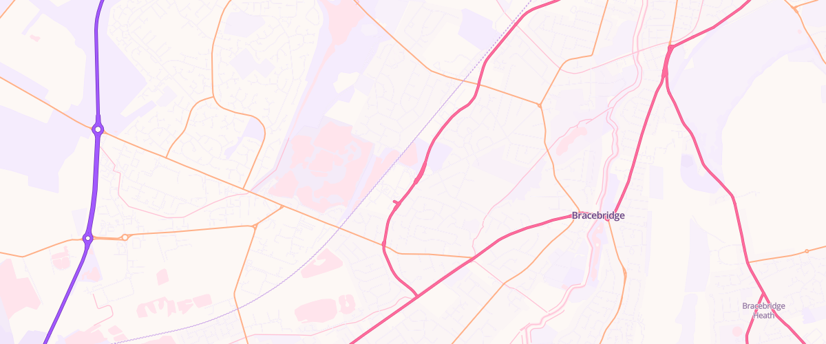 Map showing the location of Sainsburys Lincoln