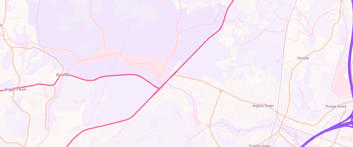 Map showing the location of Shell Little Waitrose Wheatsheaf