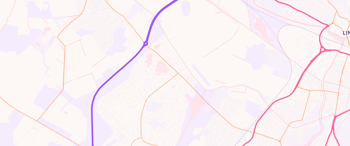 Map showing the location of Hicksons Forecourt Ltd