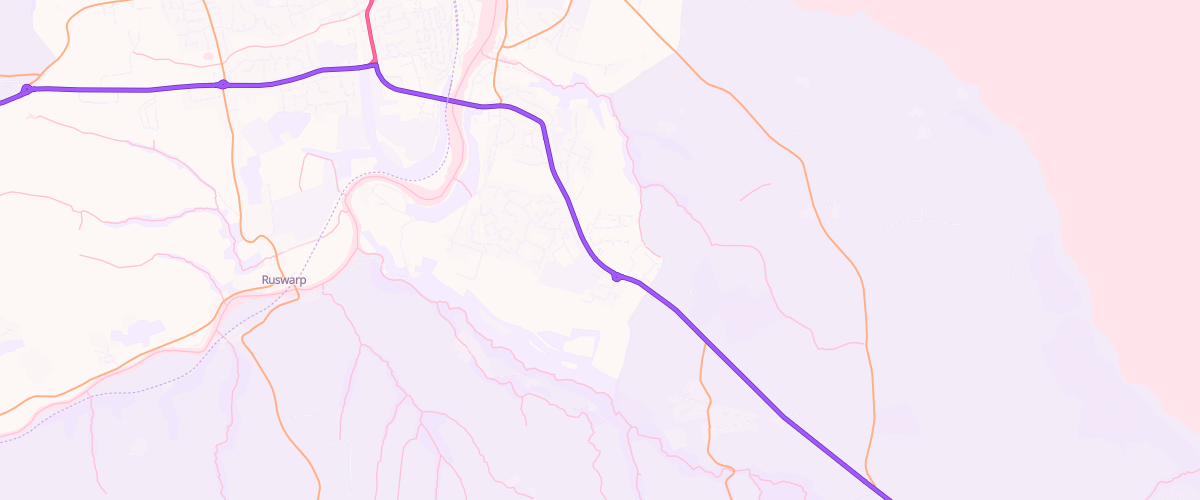 Map showing the location of Sainsburys Whitby