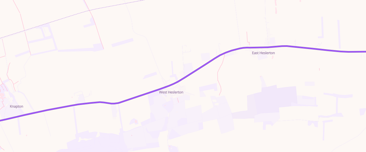 Map showing the location of Stones West Heslerton Ltd