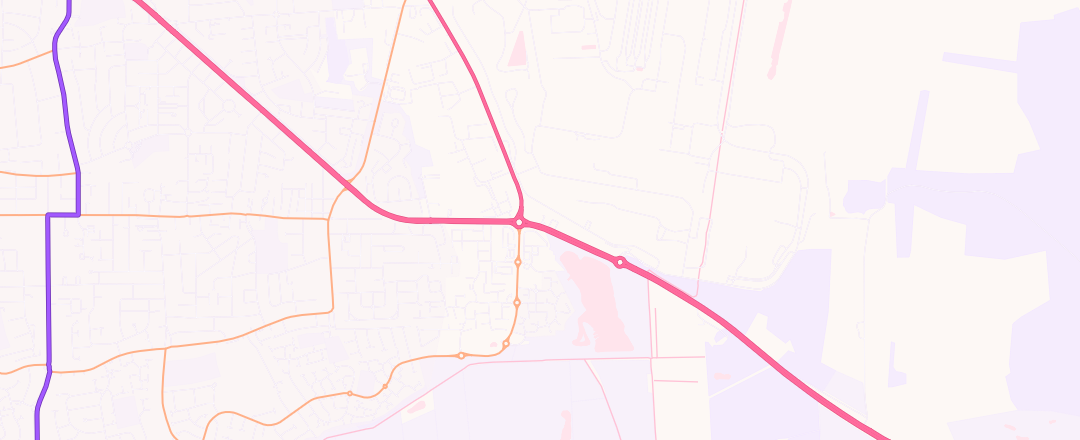Map showing Pentagon Scunthorpe, Scunthorpe