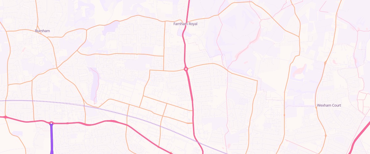 Map showing the location of Furnival