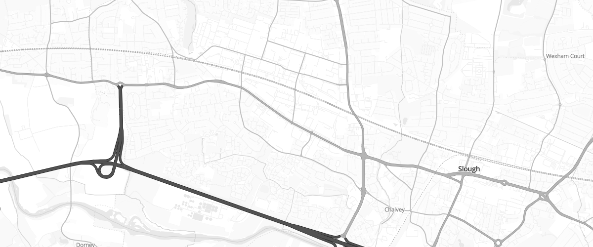 Map showing the location of Mfg Bath Road