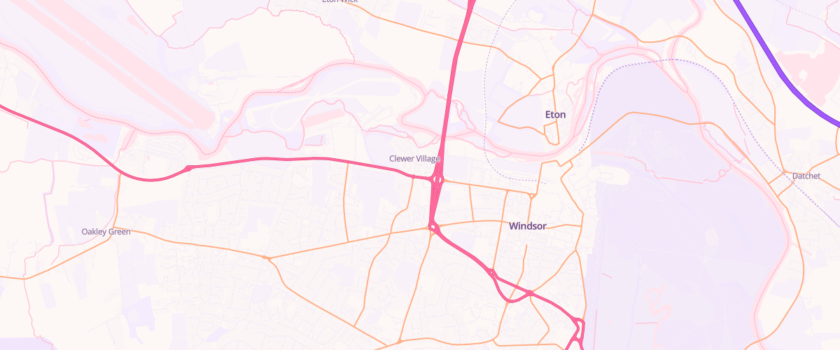 Map showing the location of Mfg Maidenhead Road