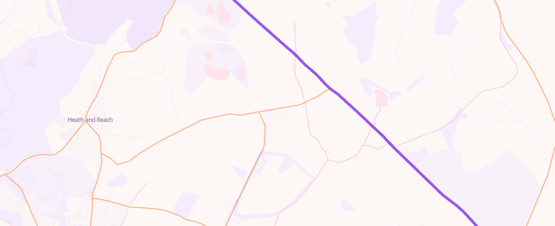 Map showing Essential Fleet Services Limited, Leighton Buzzard