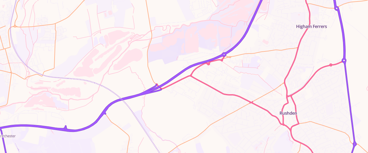 Map showing the location of Croyland Cars