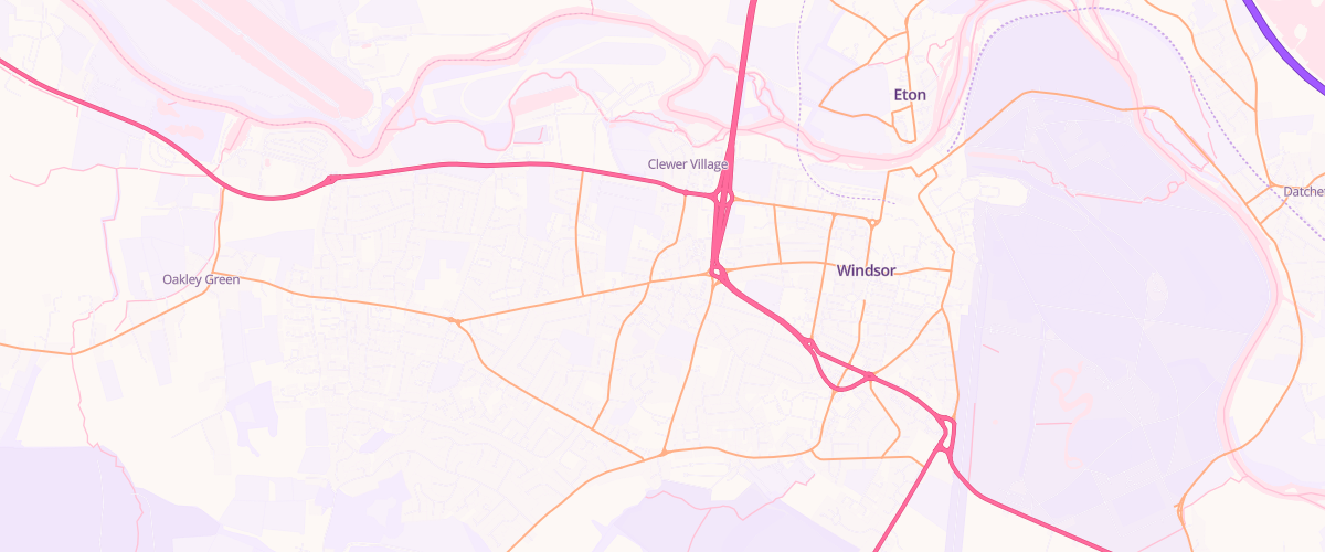 Map showing the location of Shell Little Waitrose Windsor