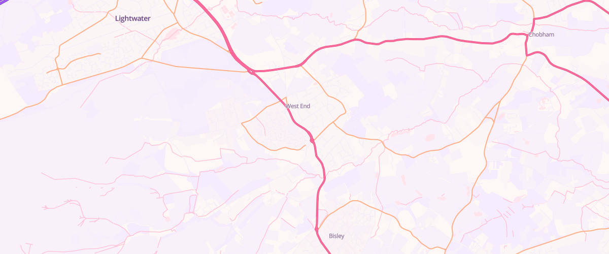 Map showing the location of Gordon Sf Connect