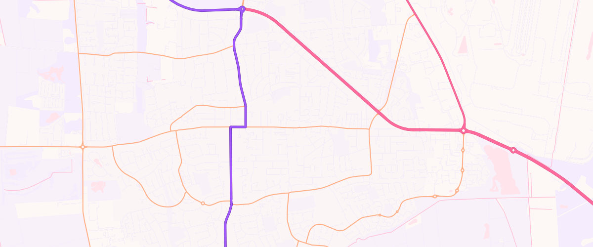 Map showing the location of Raintons Of Ashby Ltd