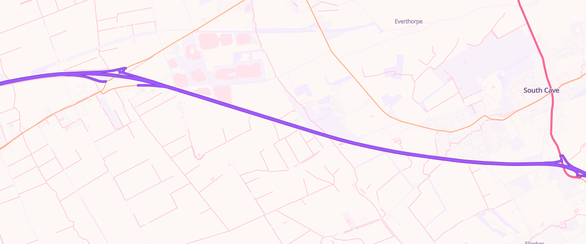Map showing the location of Shell Beacon