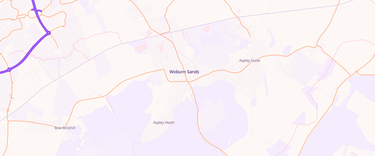 Map showing the location of Pikesley Filling Station