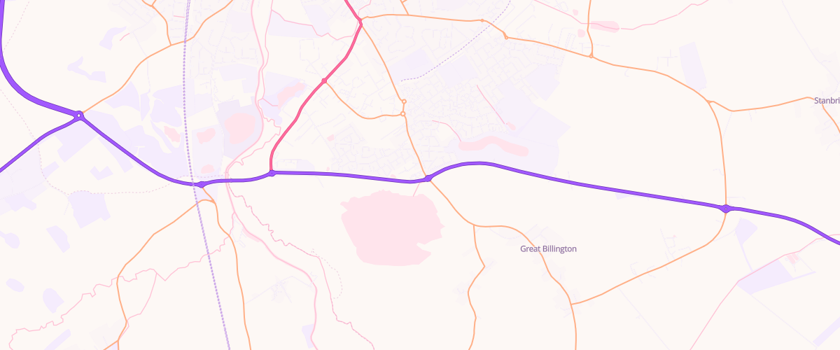 Map showing the location of Shell Little Waitrose Grovebury
