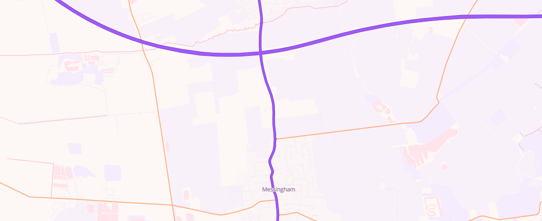 Map showing Messingham Car Care Limited, Scunthorpe