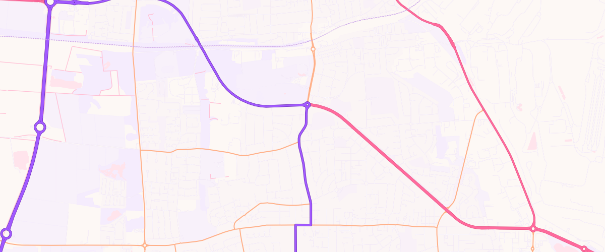 Map showing the location of Eg Scunthorpe Pfs