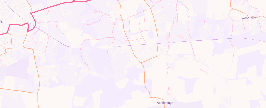 Map showing 2m Auto Services (uk) Limited, Guildford