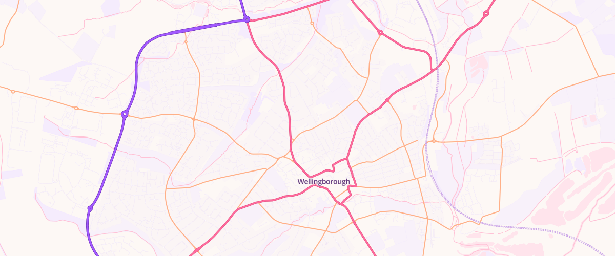 Map showing the location of Shell Co-Op Gold Street