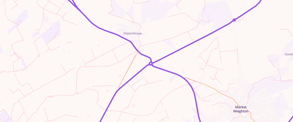 Map showing the location of Shell Co-Op Coastways