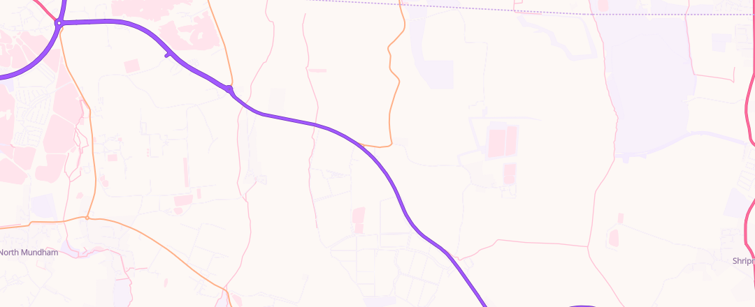 Map showing Mercedes Benz Chichester, Chichester