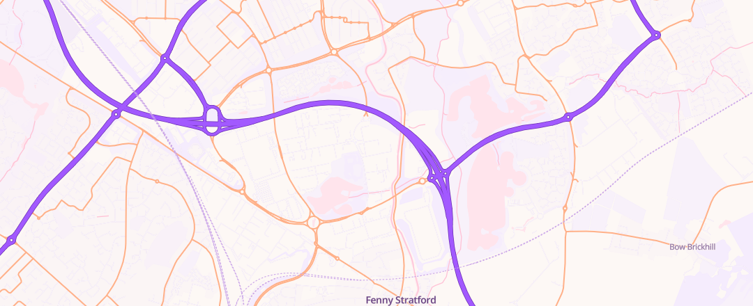 Map showing Mot Tec Ltd, Milton Keynes