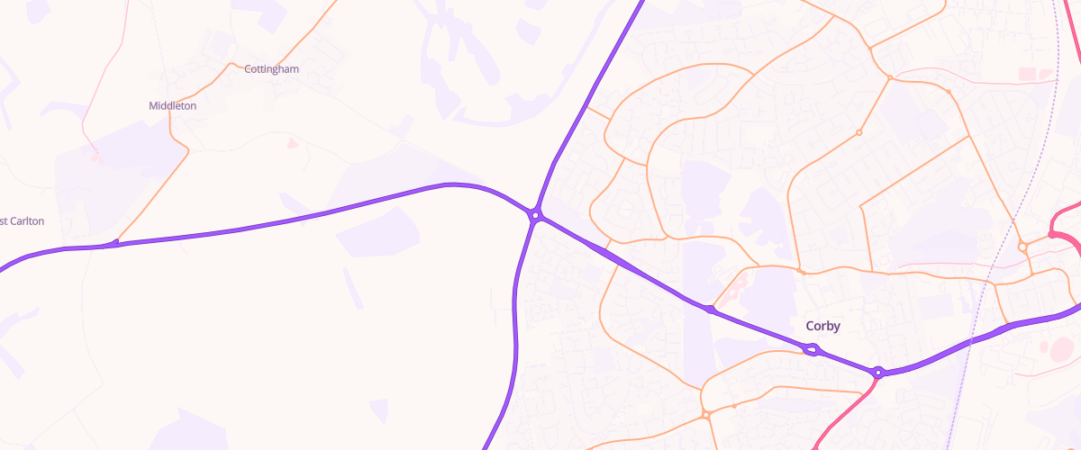 Map showing the location of Fourways Sf Connect