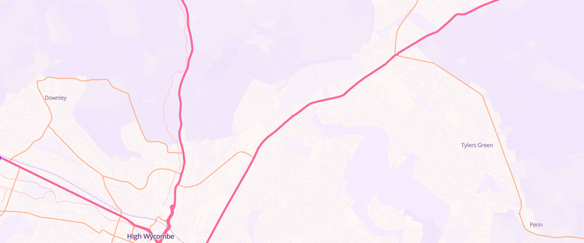 Map showing the location of Terriers North Esso Express
