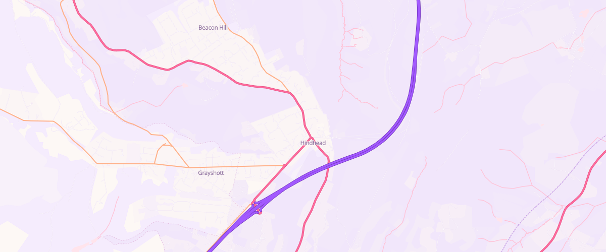 Map showing the location of Royal Parade Filling Station