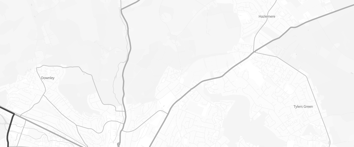 Map showing the location of High Wycombe South Esso