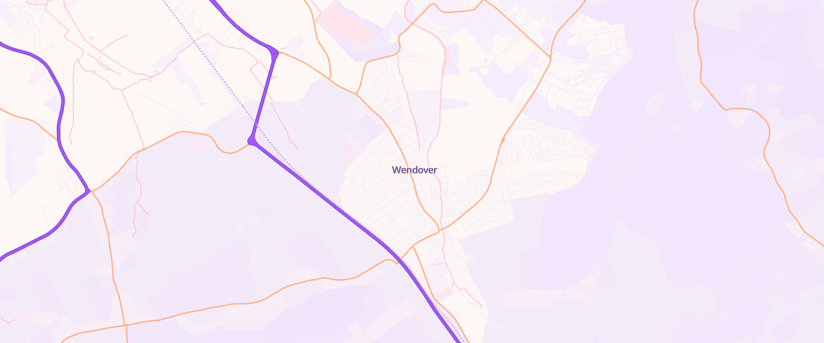 Map showing the location of Bp Harvest Energy Wendover