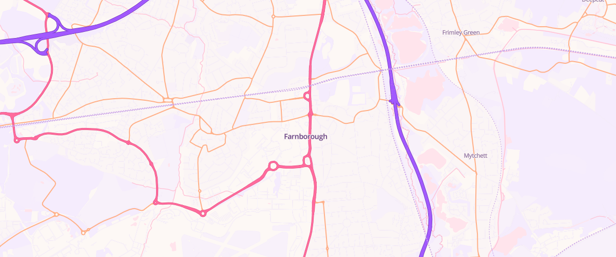 Map showing the location of Mfg Kingsmead