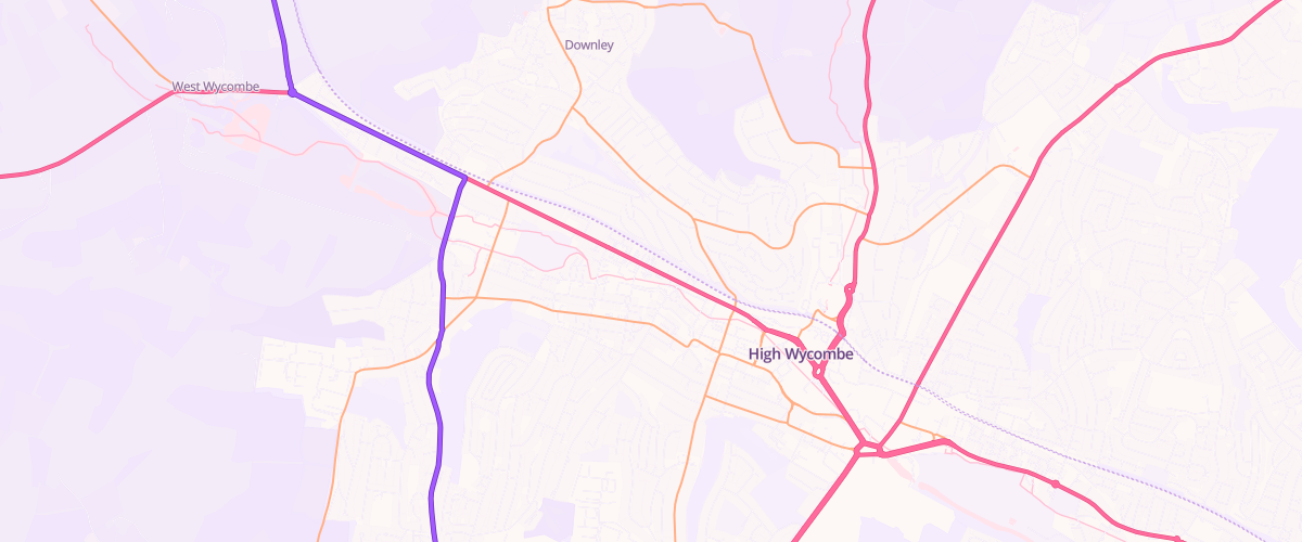 Map showing the location of West End Hw