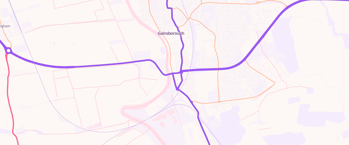 Map showing the location of Tgc Bridge