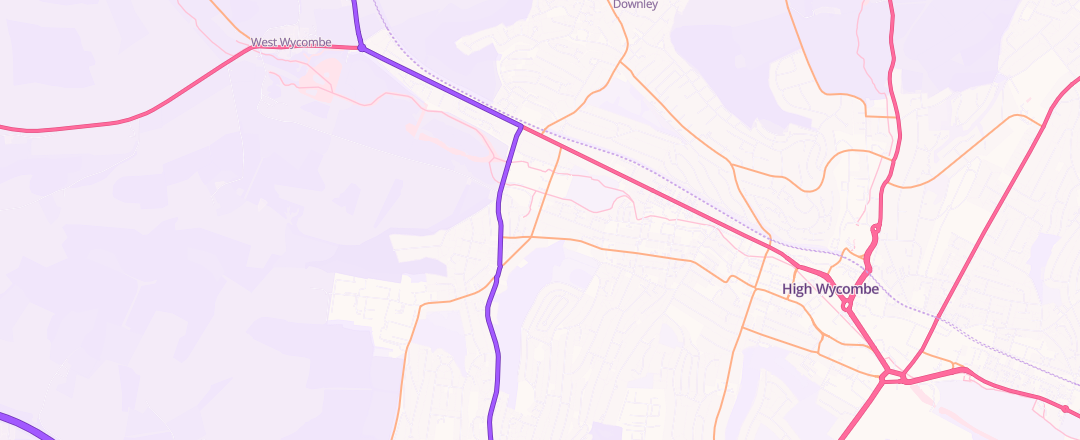 Map showing Prime Autos Wycombe Ltd, High Wycombe